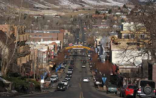 Golden, CO city view