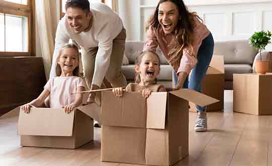 FHA loan helps family move